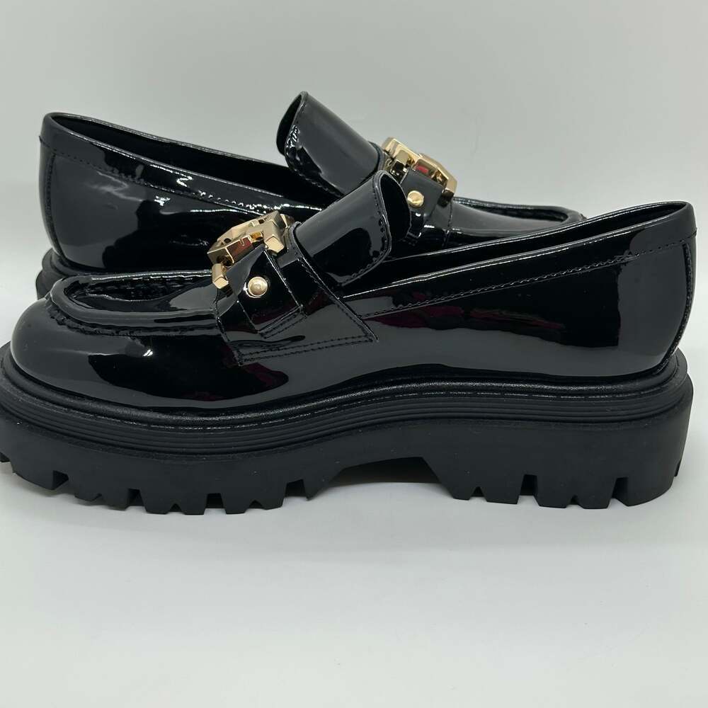NEW! GUESS Women's Keate Lug Sole Penny Loafers - Picture 6 of 8